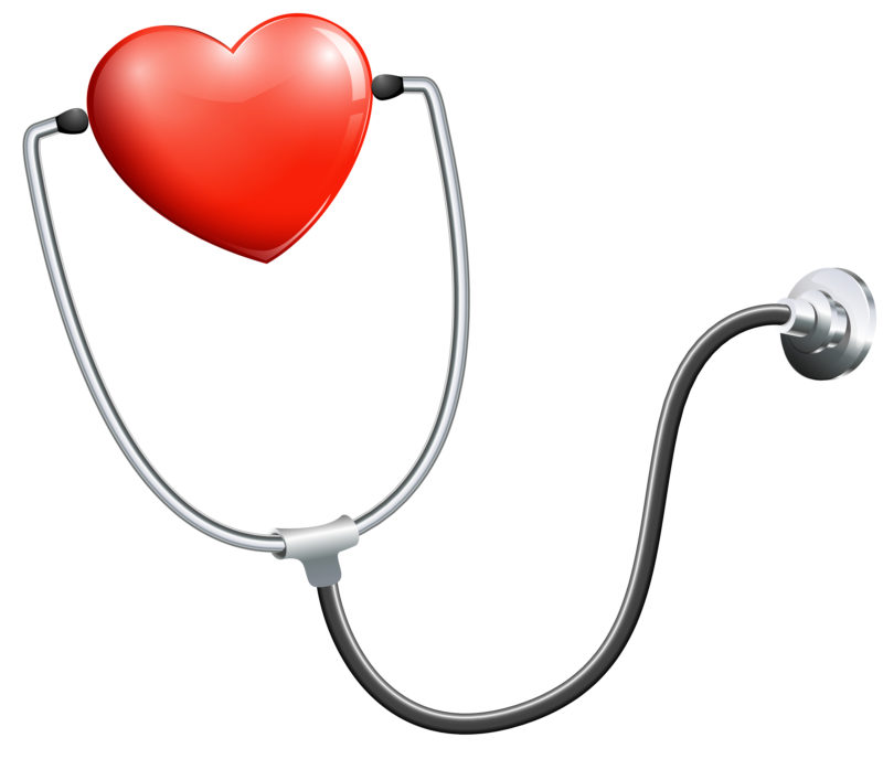 stethoscope with a heart