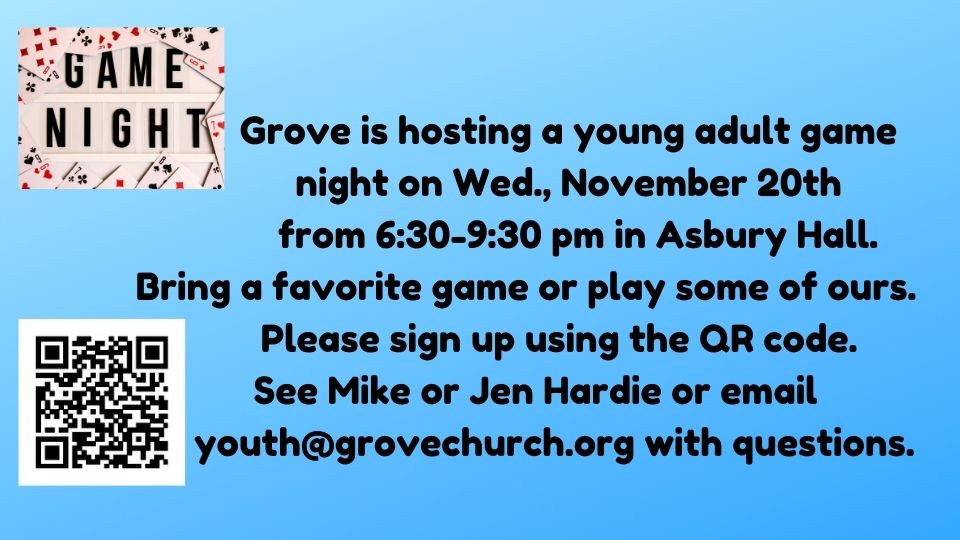 Young Adult Game Night