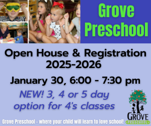 Preschool Open House and Registration 2025-2026 Jan 30 6 - 7:30 PM